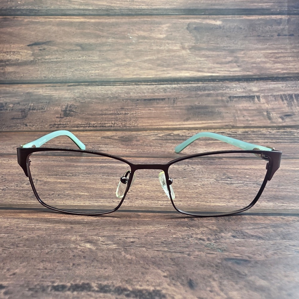 Karen Kane Gardenia Brown Mint Tortoise Eyeglass Frames 51-16-135 4707